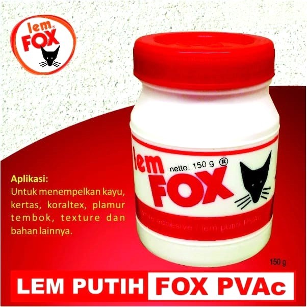 Jual Cod Joy Ktb Lem Fox Botol Lem Putih Pvac Kayu Kertas Botol Merah Gram Shopee