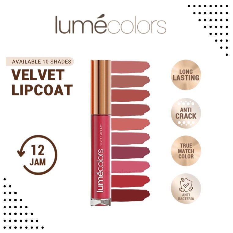 Jual Liftik Lipstik Lumecolors Tahan Lama Anti Air dan Minyak Matte ...