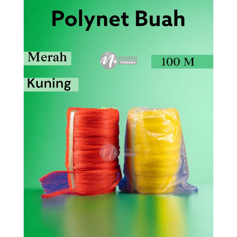 Jual Polynet/Kantong Jaring / Waring Buah / Lengkeng/Bawang/Sayuran ...