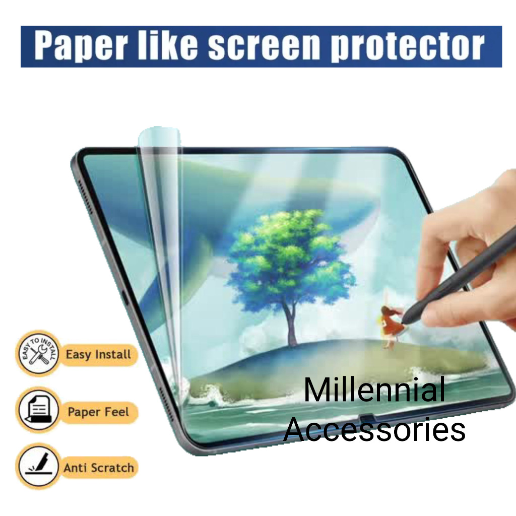 Jual Screen protector Paper Like Film Matte PET for Samsung Tab S7