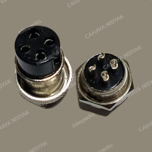 Jual Konektor CB 4 PIN connector jack jak jek jeck soket conector 4 P ...