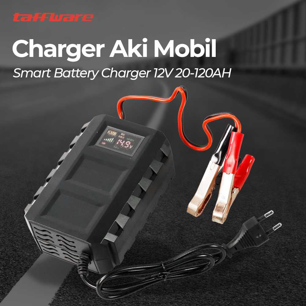 Jual Charger Aki Mobil Lead Acid Dry Colloid Smart Battery Charger 12V ...