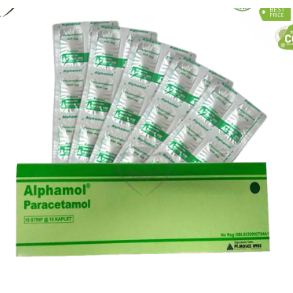 Jual ALPHAMOL 600 MG STRIP ISI 10 KAPLET | Shopee Indonesia