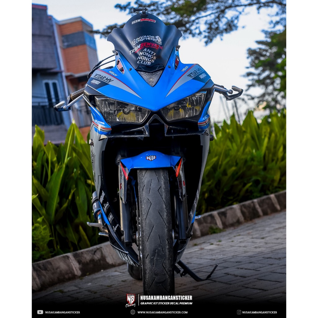 Jual Stiker R25 Biru | Shopee Indonesia