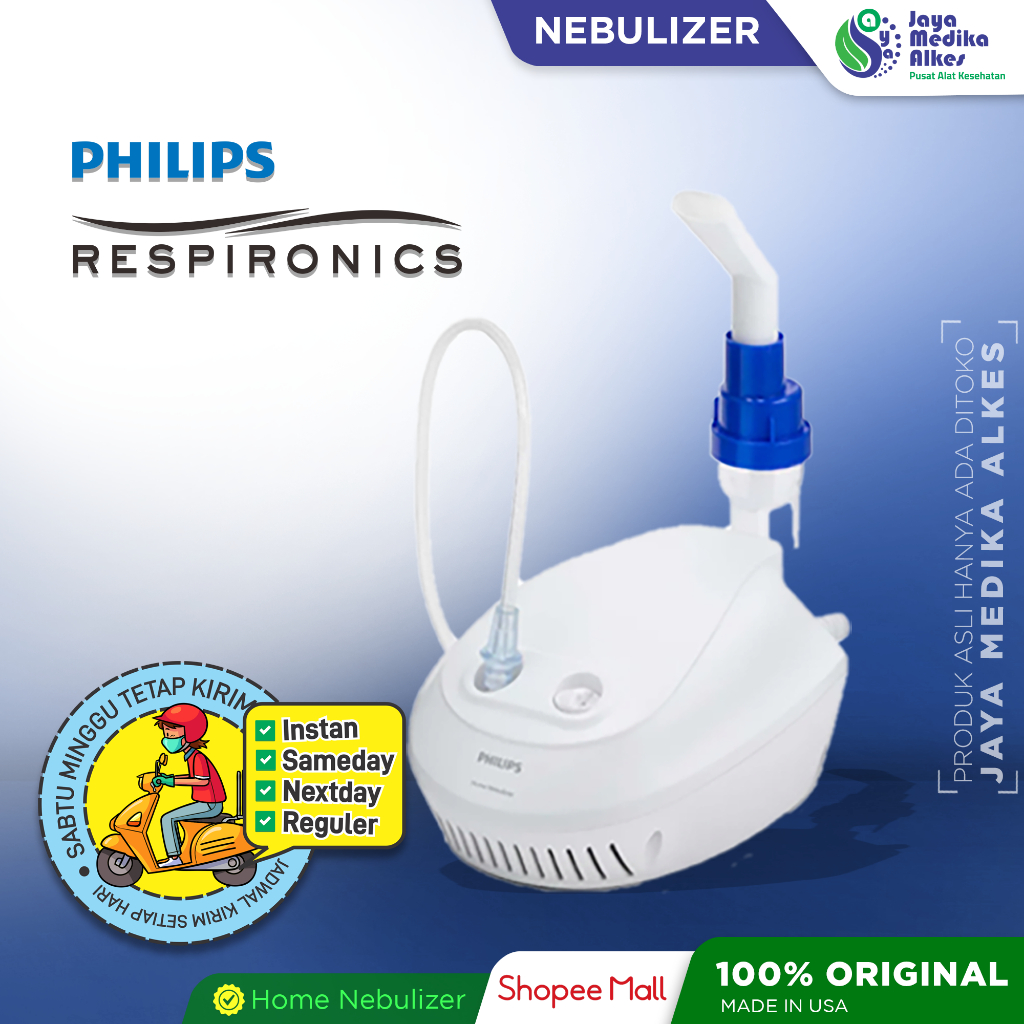 Jual Philips Home Nebulizer Alat Uap - Alat Bantu Pernapasan | Shopee ...