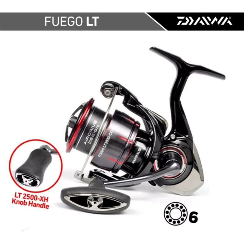 Jual Reel Daiwa Fuego LT 2023, 2500-XH, 3000-CXH, 4000D-CXH, 5000D-CXH, 6000D, Alat Pancing Unggulan