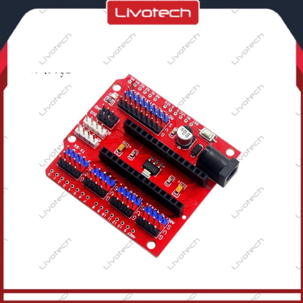 Jual I/O Expansion Shield Extension Board For Arduino NANO dan UNO 3.0 ...