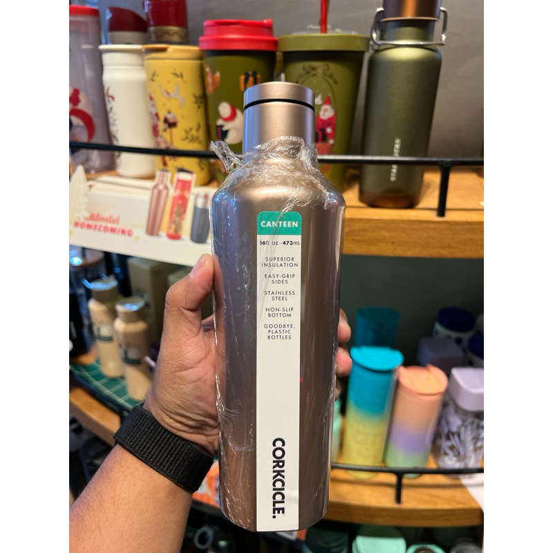 Jual Starbucks X Corkcicle Champgne Gold Shopee Indonesia