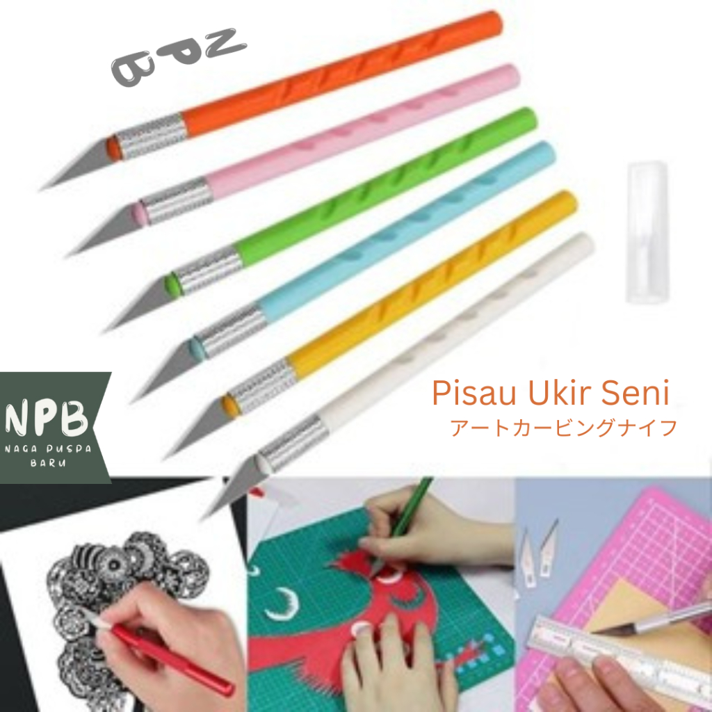 Jual Pisau Ukir Seni Kerajinan Tangan Diy Craving Cut Art Knife