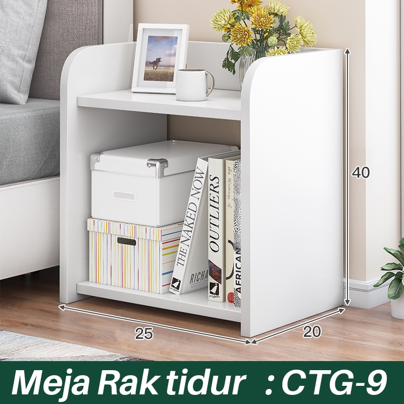 Jual Mutiara Meja Rak Nakas Raj Kabinet Sudut Tempat Tidur Lemari Rak ...