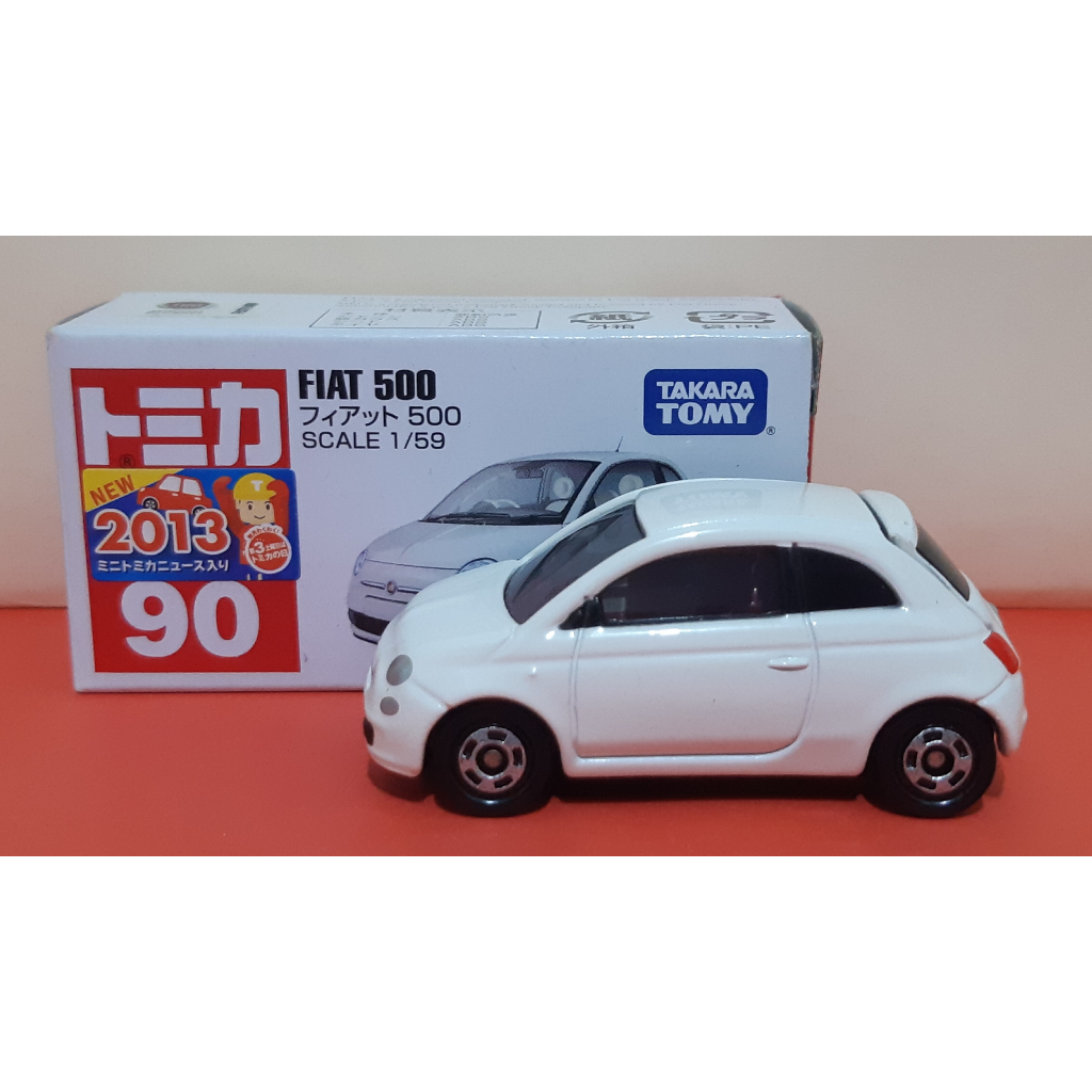 Jual Takara Tomy Tomica 90 FIAT 500 (White) | Shopee Indonesia