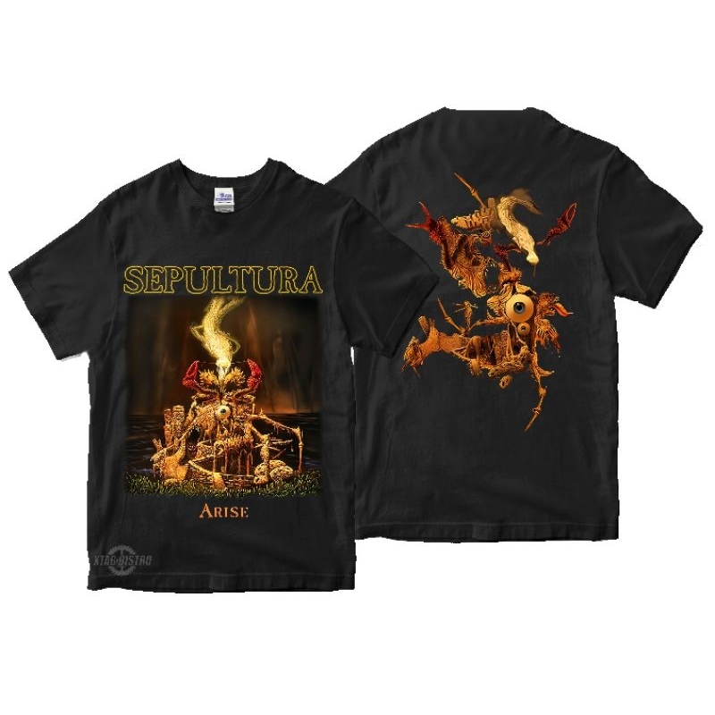 Jual Kaos SEPULTURA ARISE VOL2 Premium tshirt Sepultura chaos ad