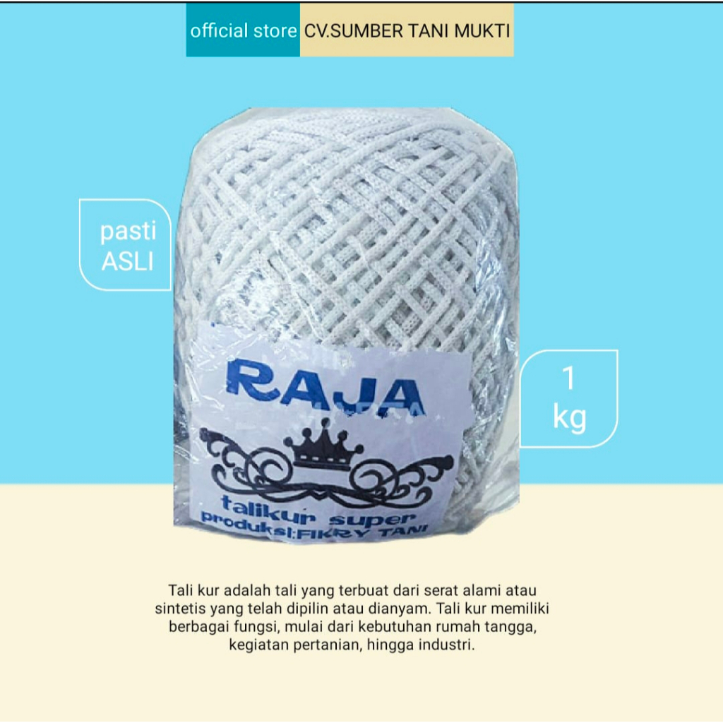 Jual Tali Kur Cap Raja 900gr | Shopee Indonesia