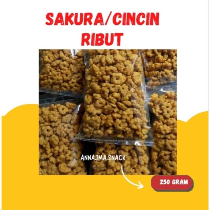 Jual SAKURA/ CINCIN RIBUT ASIN ENAK 1 KG | Shopee Indonesia