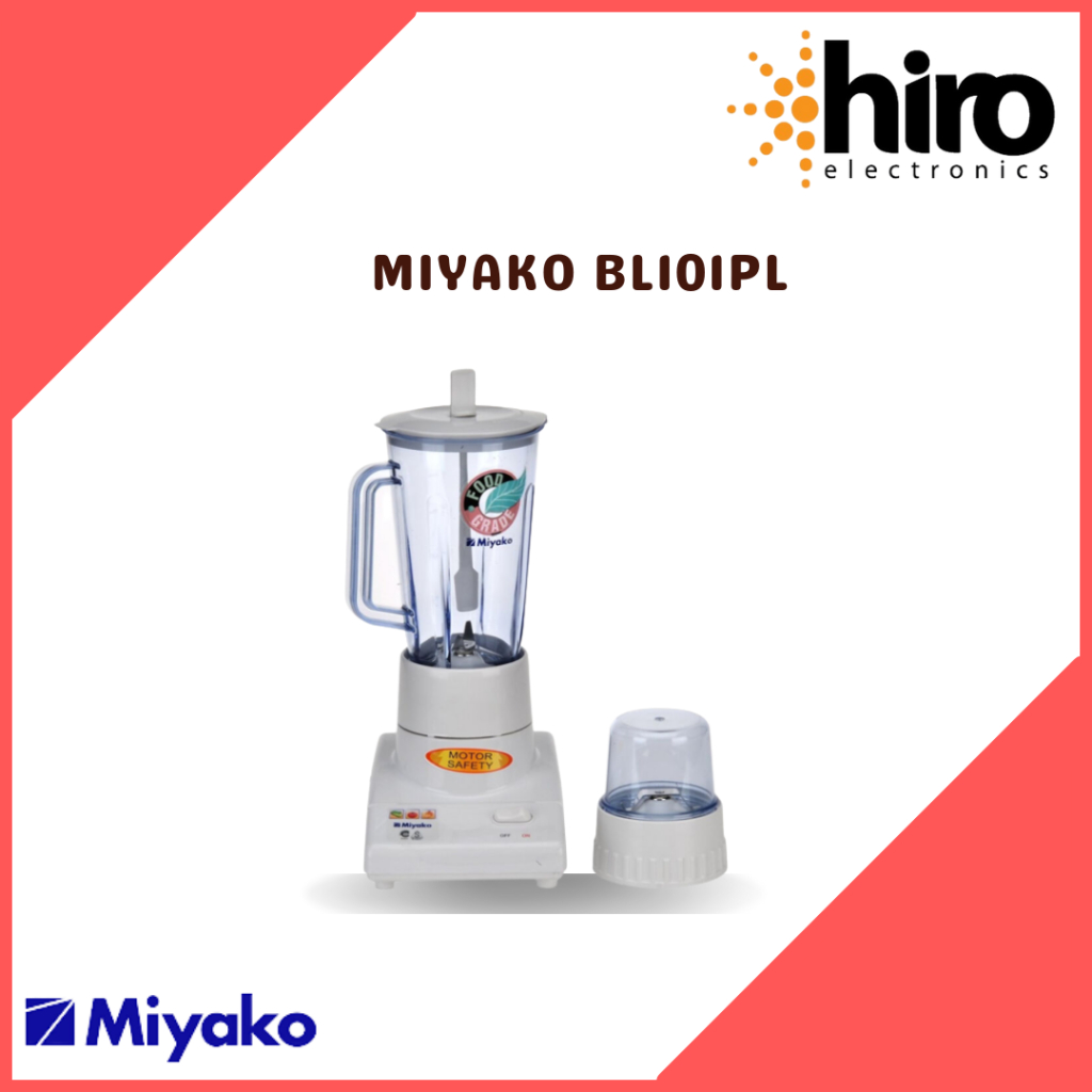 Jual BLENDER 2IN1 PLASTIK/MIKA MIYAKO BL101PL | Shopee Indonesia