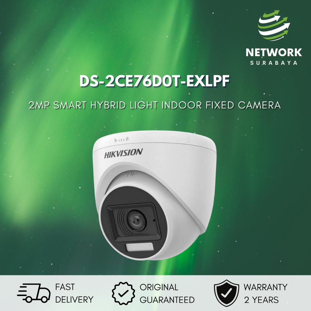 Jual Ds 2ce76d0t Exlpf Hikvision Turbo Hd 2mp Dual Light Fixed Turret