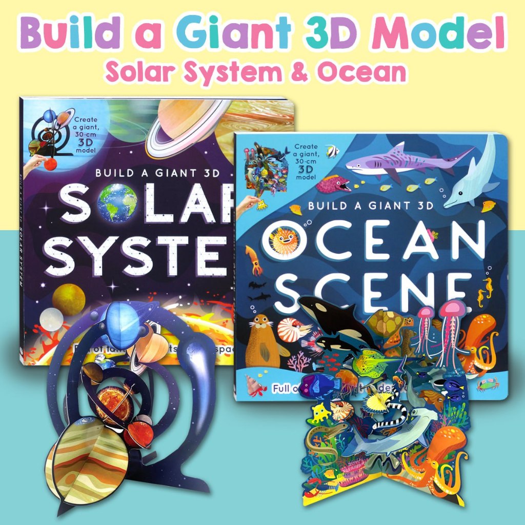 Jual [Autumn] Build a Giant 3D Ocean / Solar System Scene (Full of ...