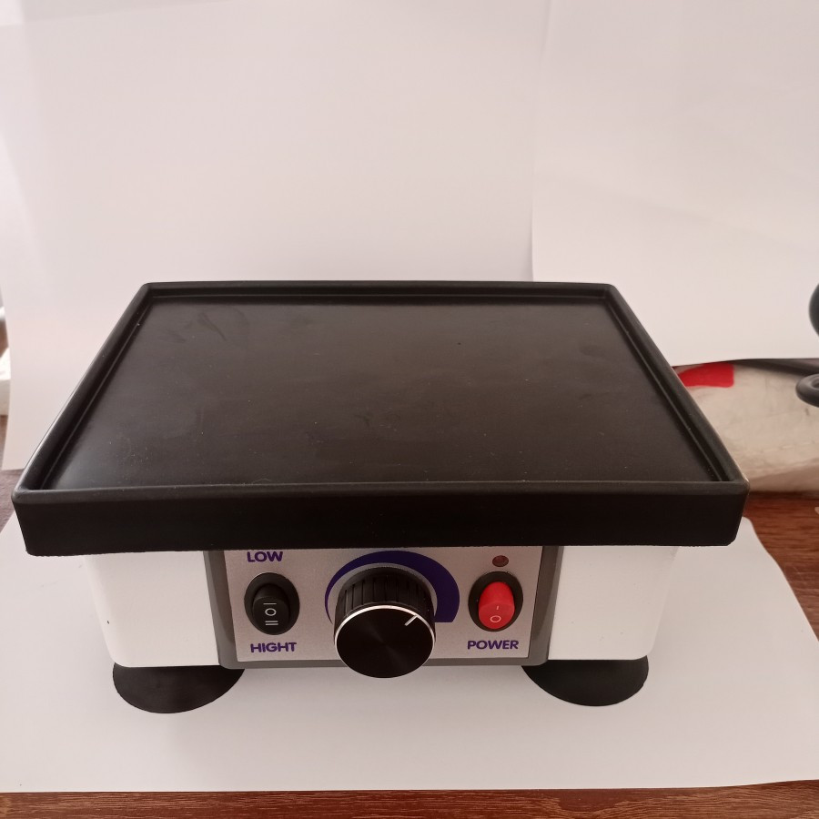 Dental Rüttler Lab Vibrator Quadratisch Oszillator Einstellbar Gipsrüttler 120W