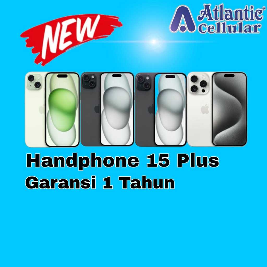 Jual Iphne 15 Plus 128GB 256GB 512GB Garansi Resmi iBox | Shopee Indonesia