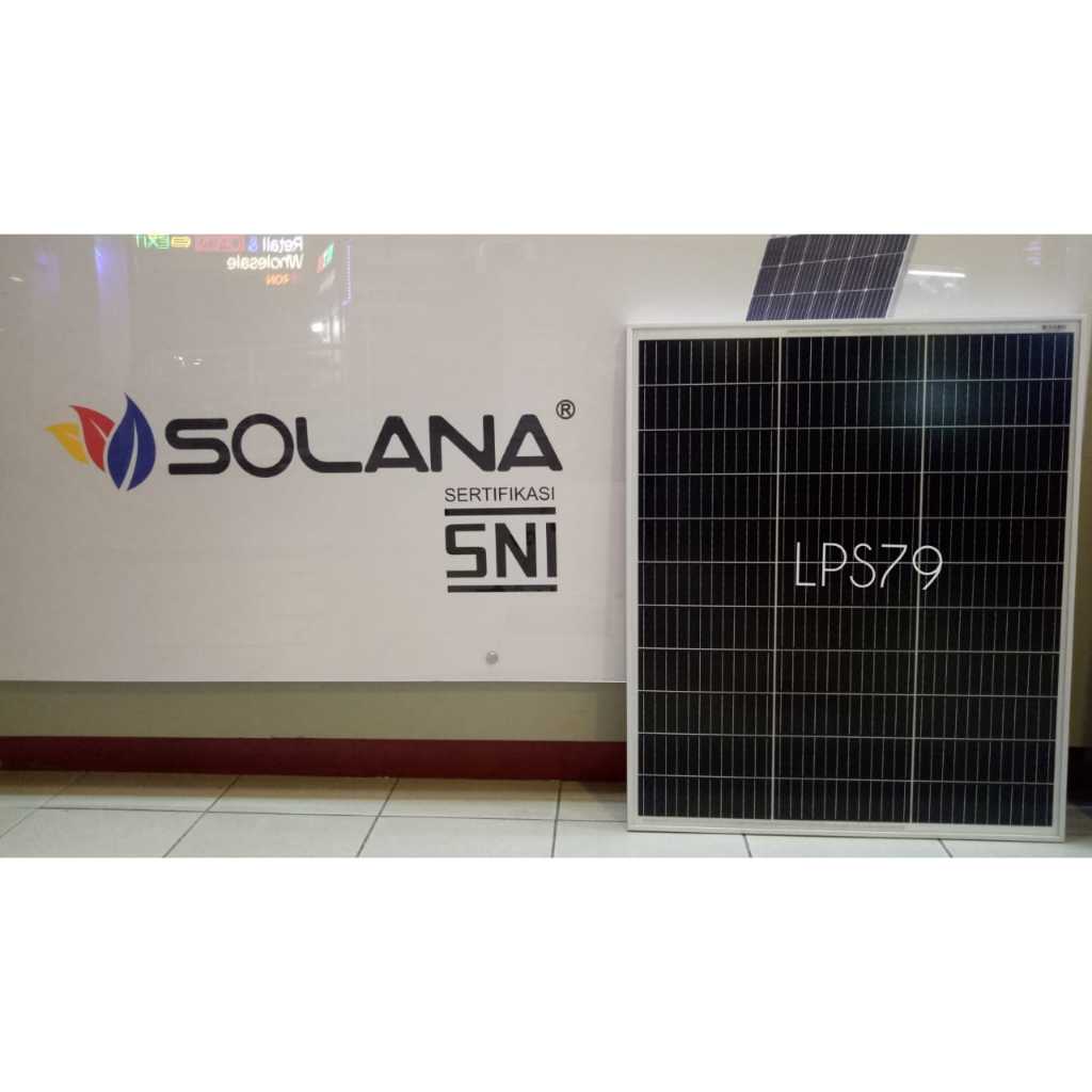 Jual Solar Panel Surya Cell SOLANA Module Mono 100WP | Shopee Indonesia