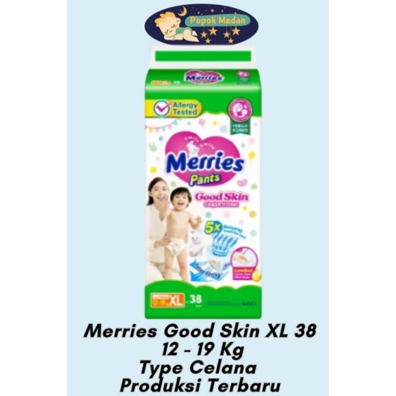Jual POPOK MEDAN Merries Good Skin XL L M / Merries XL38 / Merries L44 ...
