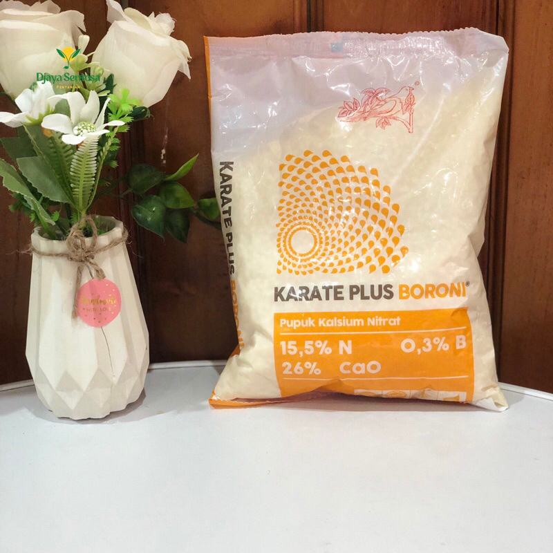 Jual Pupuk Karate Boroni Meroke 1 Kg Kemasan Pabrik Kalsium Nitrat Plus Boroni Shopee Indonesia 4029