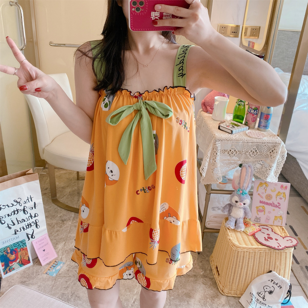 Jual Yooyi Baju Tidur Wanita Piyama Baby Doll Setelan Perempuan Dewasa ...