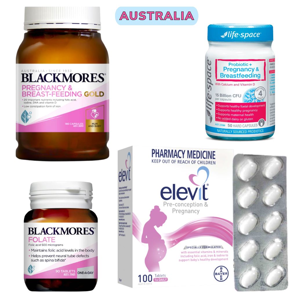 Jual Elevit Pregnancy Pre Conception Multivitamin 100 Tablets Tablet