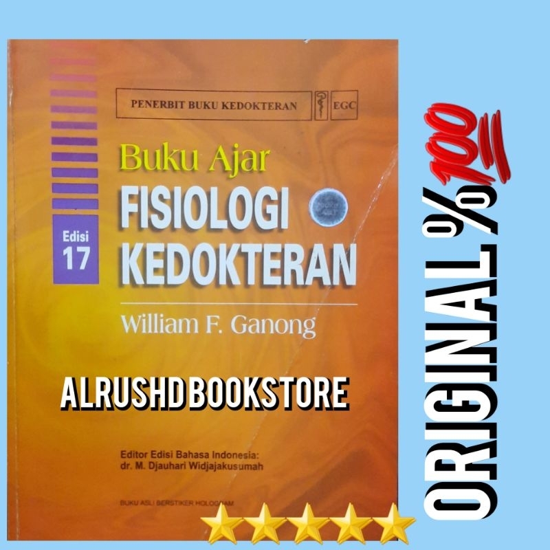 Jual Buku (ORI 100%) Buku Ajar FISIOLOGI KEDOKTERAN > William F Ganong ...