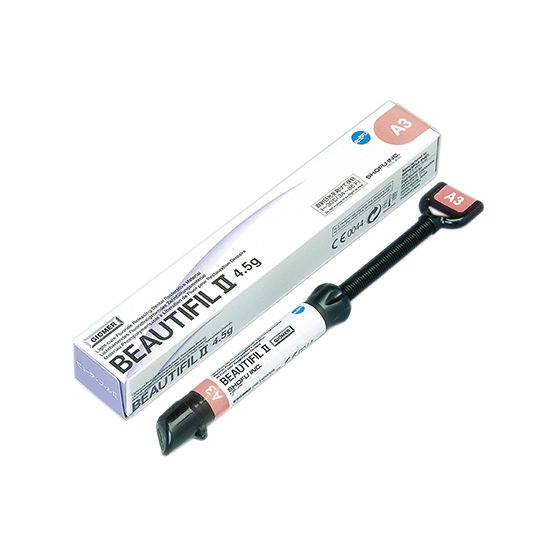 SHOFU BEAUTIFIL II Universal Nano Hybrid Composite Kit – 5x4g Syringes + Bond 5mL
