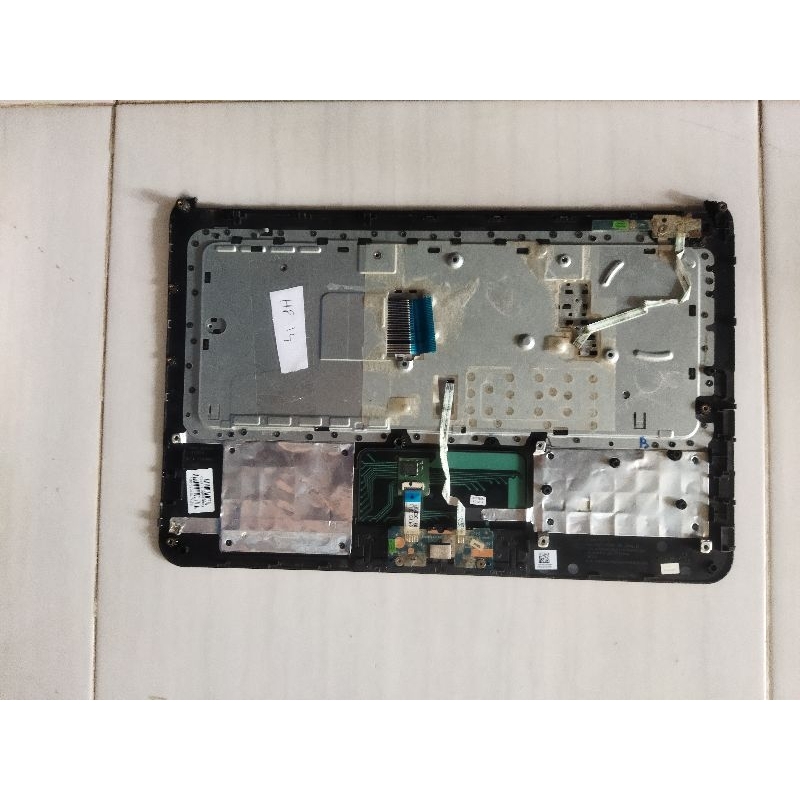 Jual keyboard touchpad casing tengah ori cabutan laptop hp 14 core i3