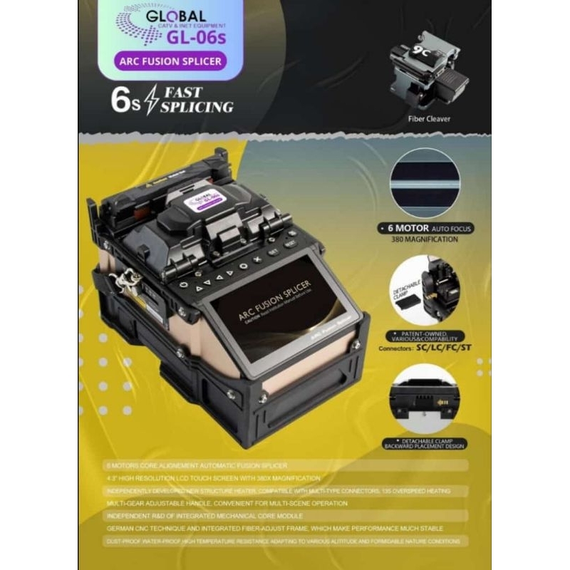 Jual MESIN SPLICER GLOBAL GL-06s | Shopee Indonesia