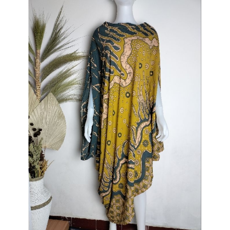 Jual KAFTAN BATIK,KAFTAN IJO LEMON,BATIK SOLO | Shopee Indonesia