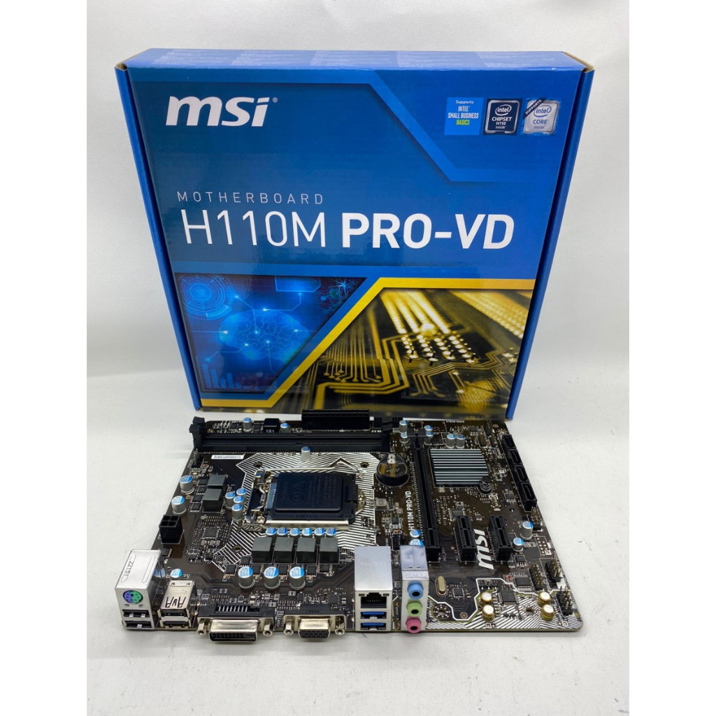 Jual MOTHERBOARD MSI H110M PRO VD LGA 1151 Shopee Indonesia