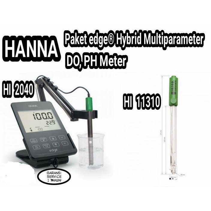 Jual Hanna Paket Hi 2040 And Hi 11310 Edge® Hybrid Multiparamtr Do Ph