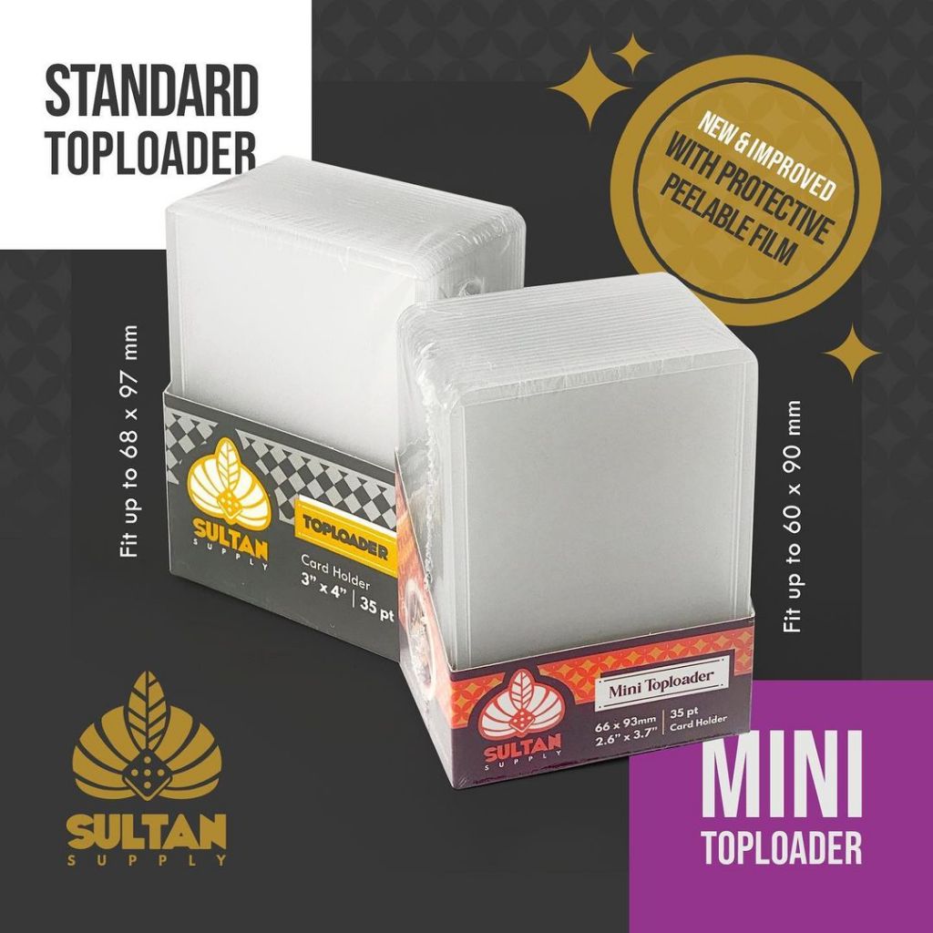 Jual [READY STOCK] SULTAN 35 PT TOPLOADER WITH PEEL OFF COVER | Shopee ...