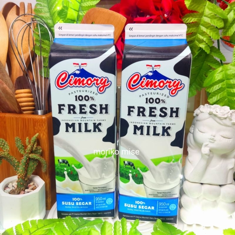 Jual Susu Segar Full Cream Susu Cimory Fresh Milk 950 Ml 100 Susu Segar Pasteurisasi Susu 5210