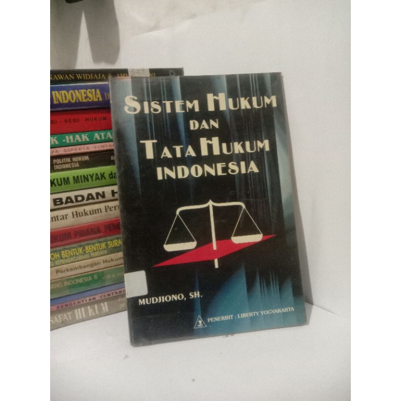 Jual Buku Sistem Hukum Dan Tata Hukum Indonesia | Shopee Indonesia