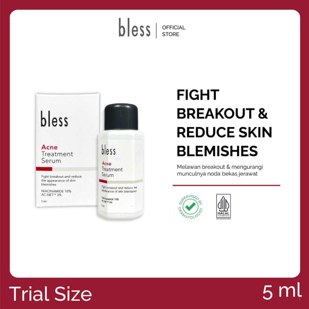 Jual [TRIAL SIZE] Bless Acne Treatment Serum 5ml | Serum Jerawat