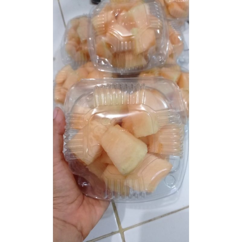 Jual Buah Potong Melon King Hamigua Hidroponik Shopee Indonesia 