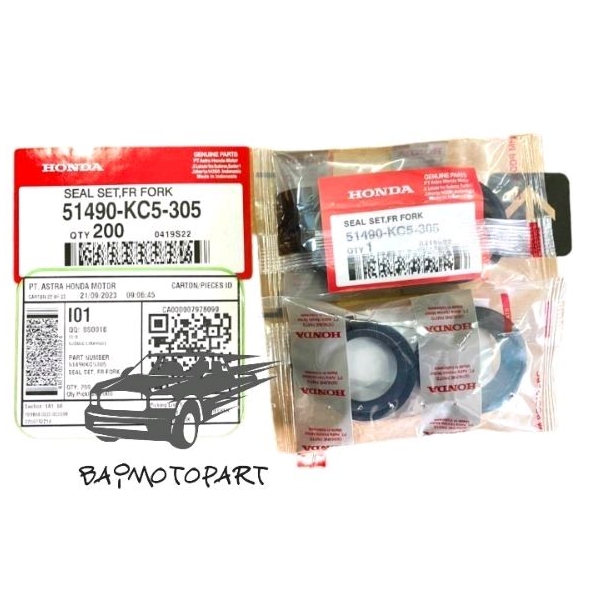 Jual Sil Seal Shock Sok Depan Honda Megapro New Verza Cb R Original