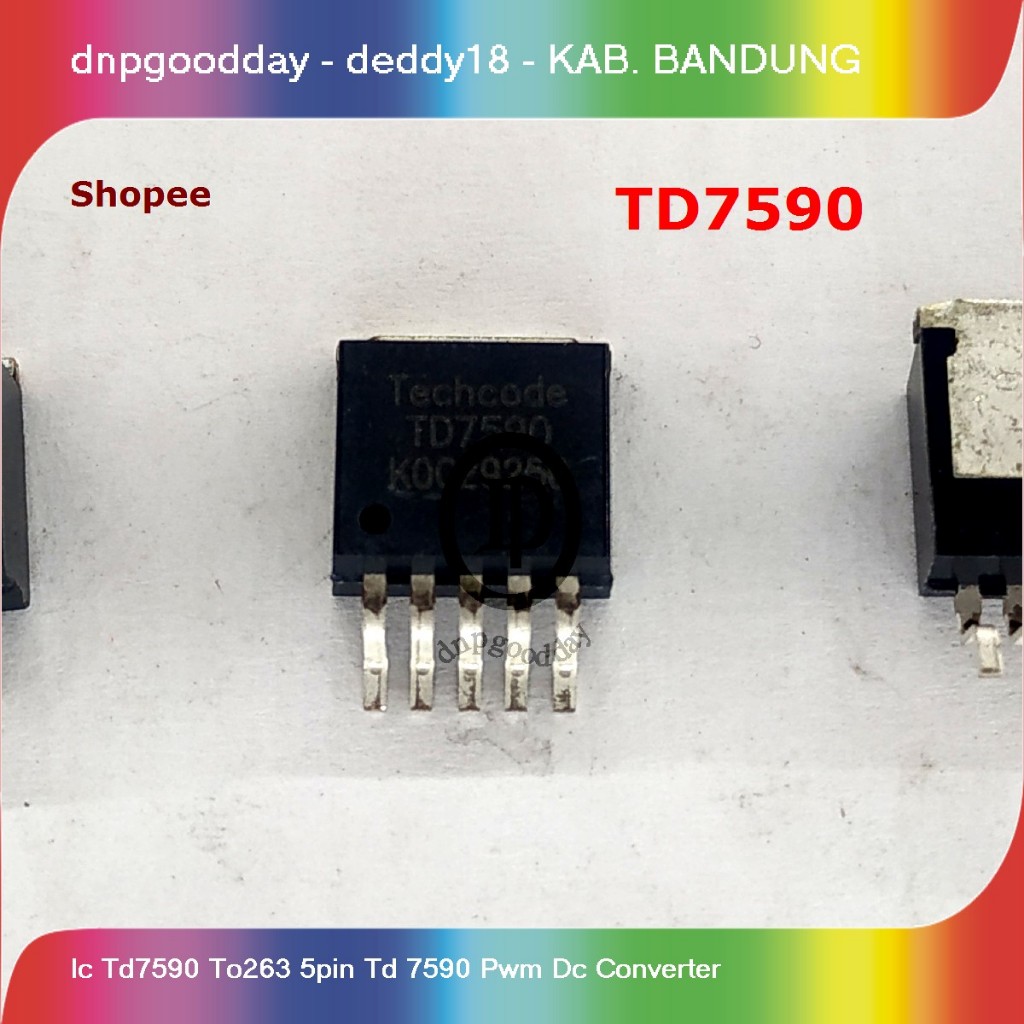 Jual ic td7590 to263 5pin td 7590 pwm dc converter | Shopee Indonesia