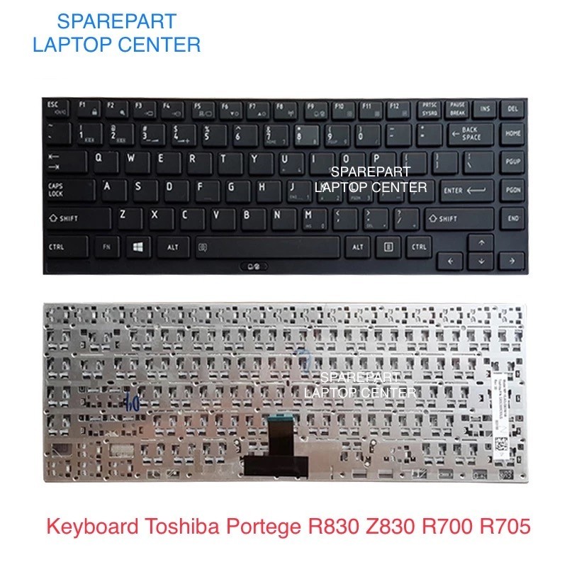 Jual Keyboard Laptop Toshiba Portege R700 R705 R830 R835 R930 R935 ...