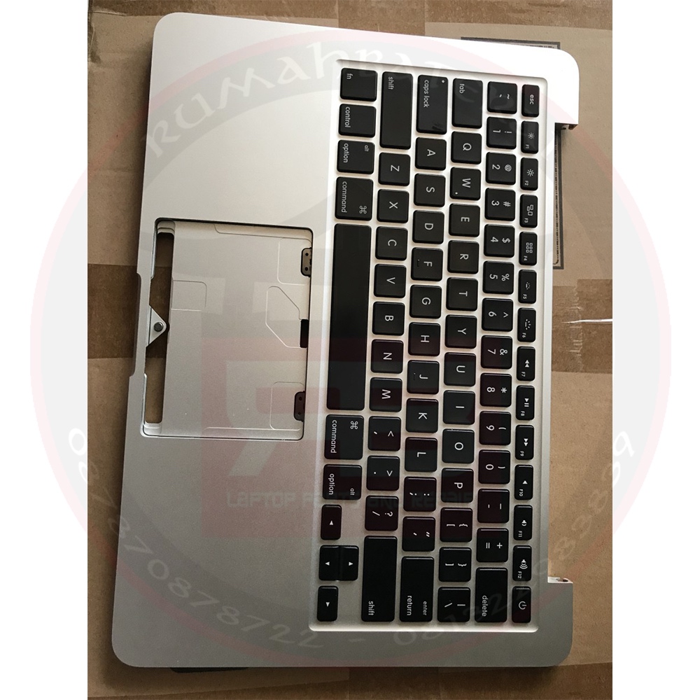 Jual keyboard topcase macbook pro A1502 retina 13" inchi tahun 2013