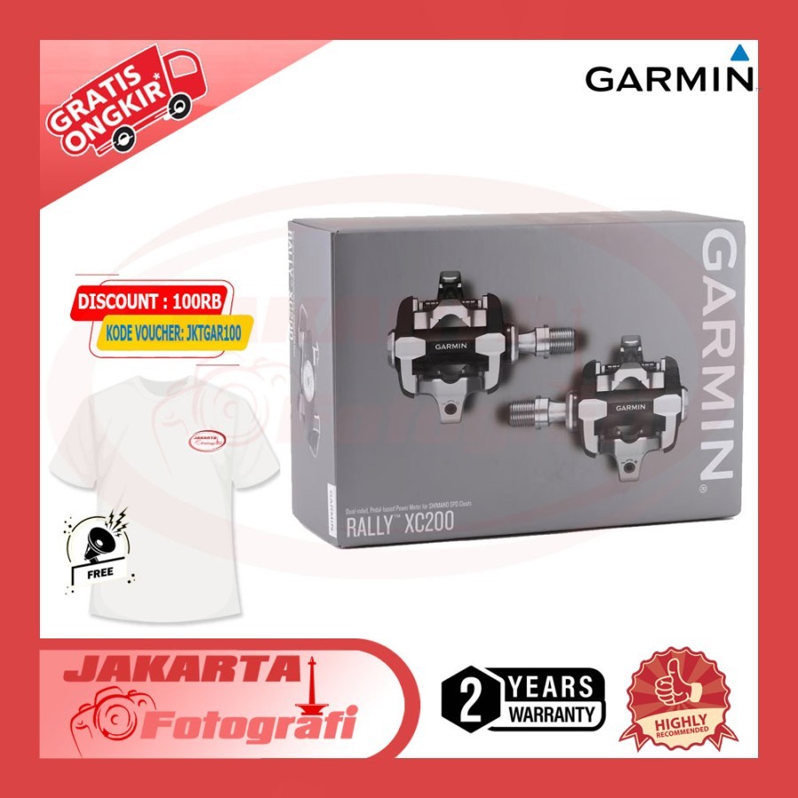 Jual Garmin Rally XC 200 XC200 Pedal Power Meter Shopee Indonesia