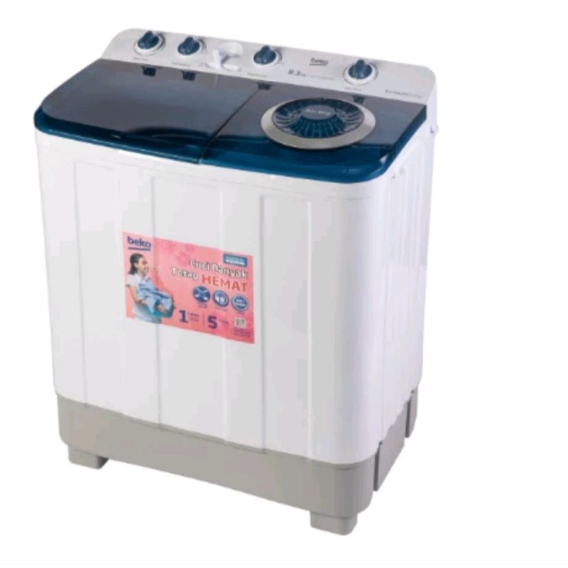 Jual BEKO Mesin Cuci 2 Tabung 8,5 Kg WTTA-8503W | Shopee Indonesia