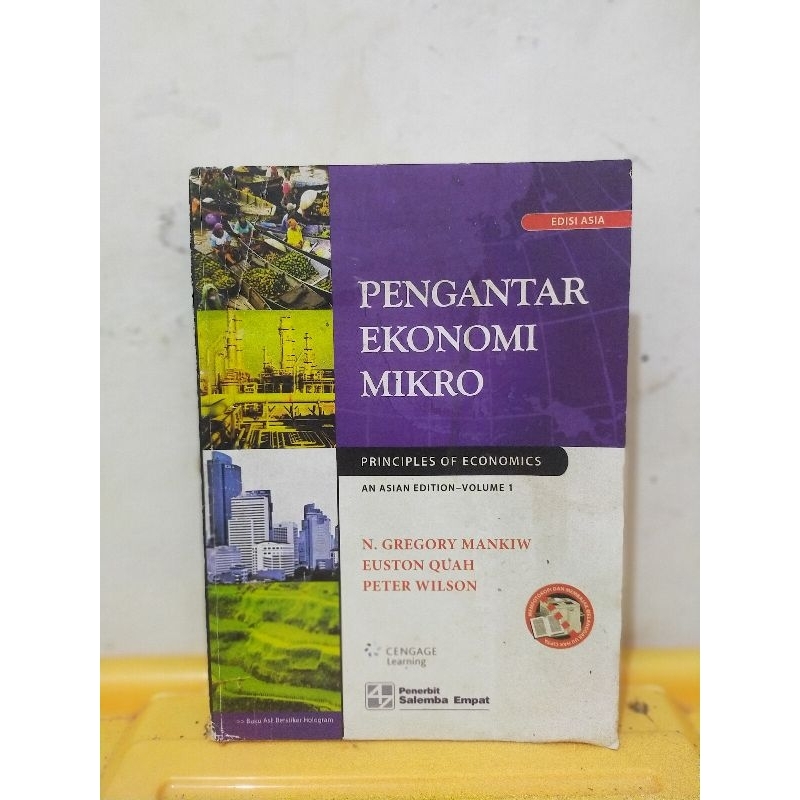 Jual Pengantar Ekonomi Mikro Edisi Asia Vol 1 By N Gregory Mankiw ...