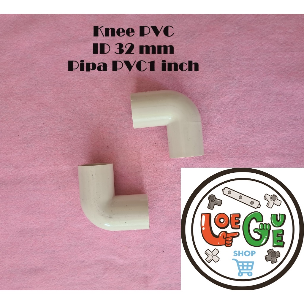 Jual Fitting Knee Elbow pipa pvc 1/2