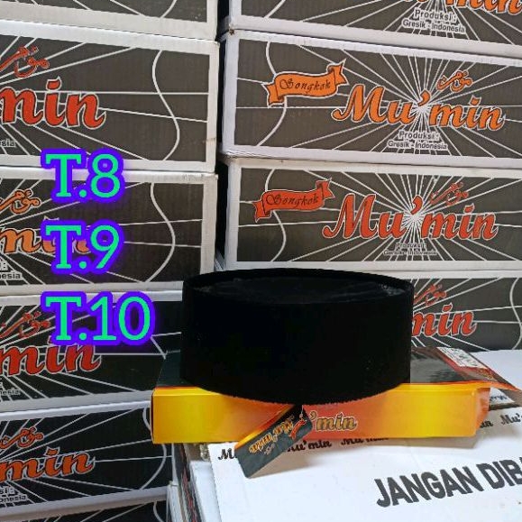 GROSIR(10pcs)-Songkok MU'MIN Ac polos