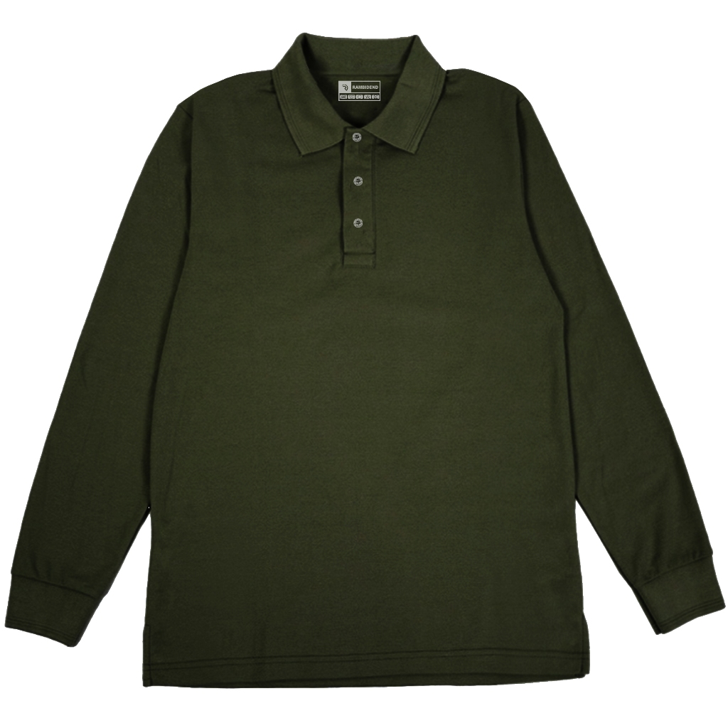 T-Shirt Lengan Panjang Livnath Army